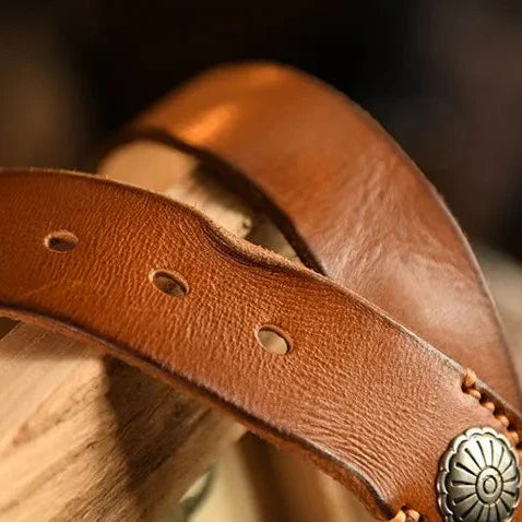 Zack Genuine Leather Belt